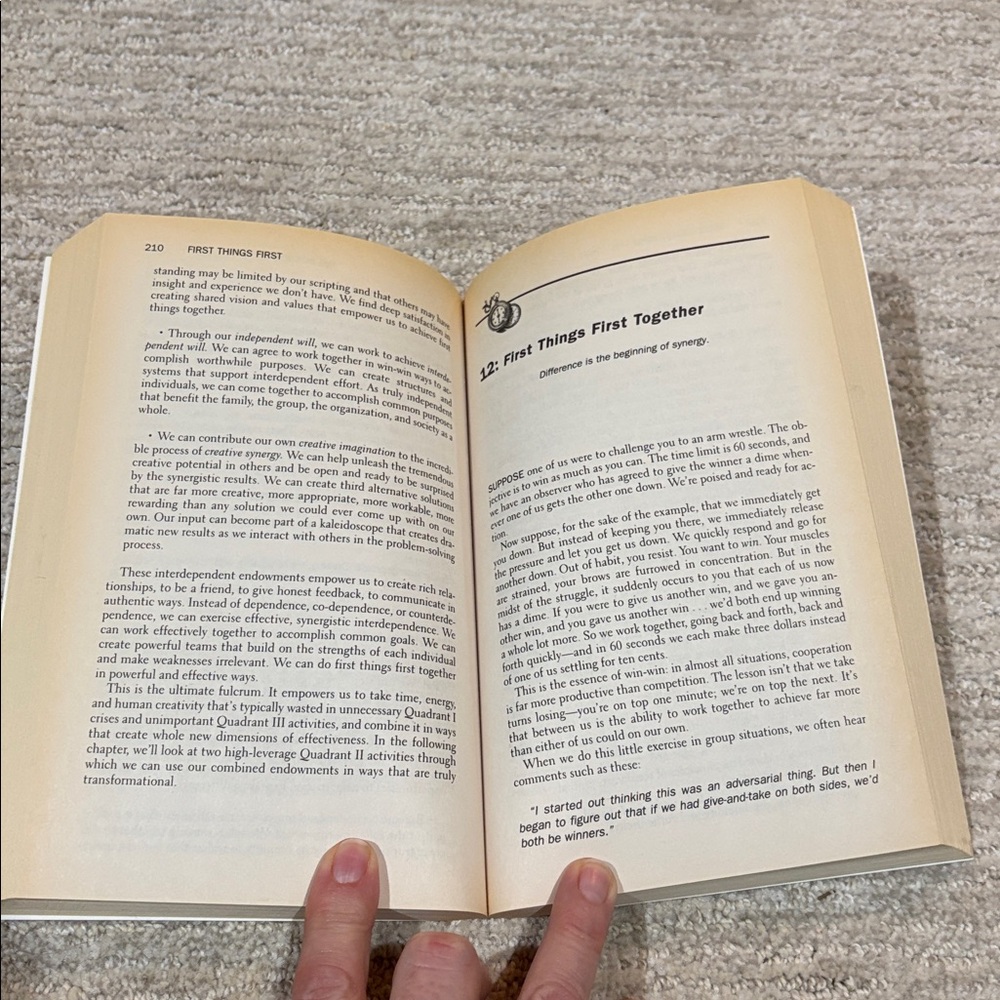 First Things First Book by Stephen R. Covey - Picture 6 of 6